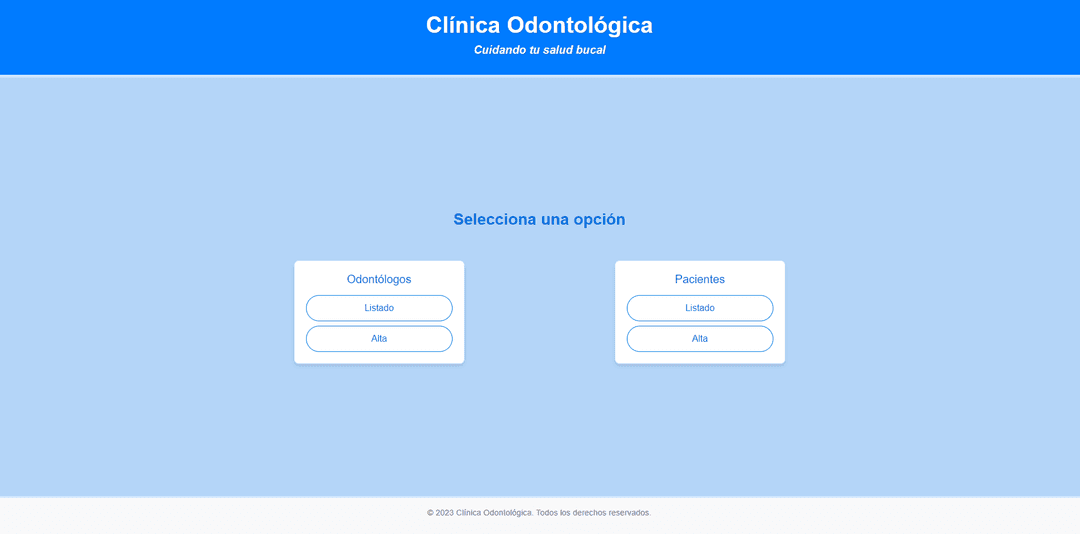 Clínica Odontológica